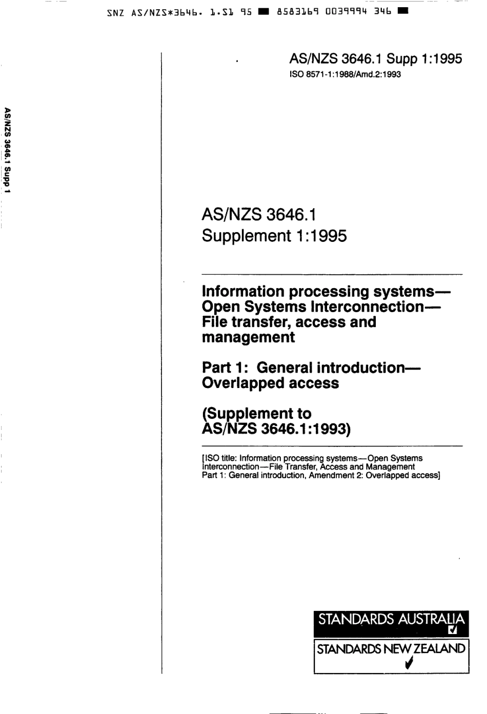 AS NZS 3646.1 Supp1-1995.pdf_第1页