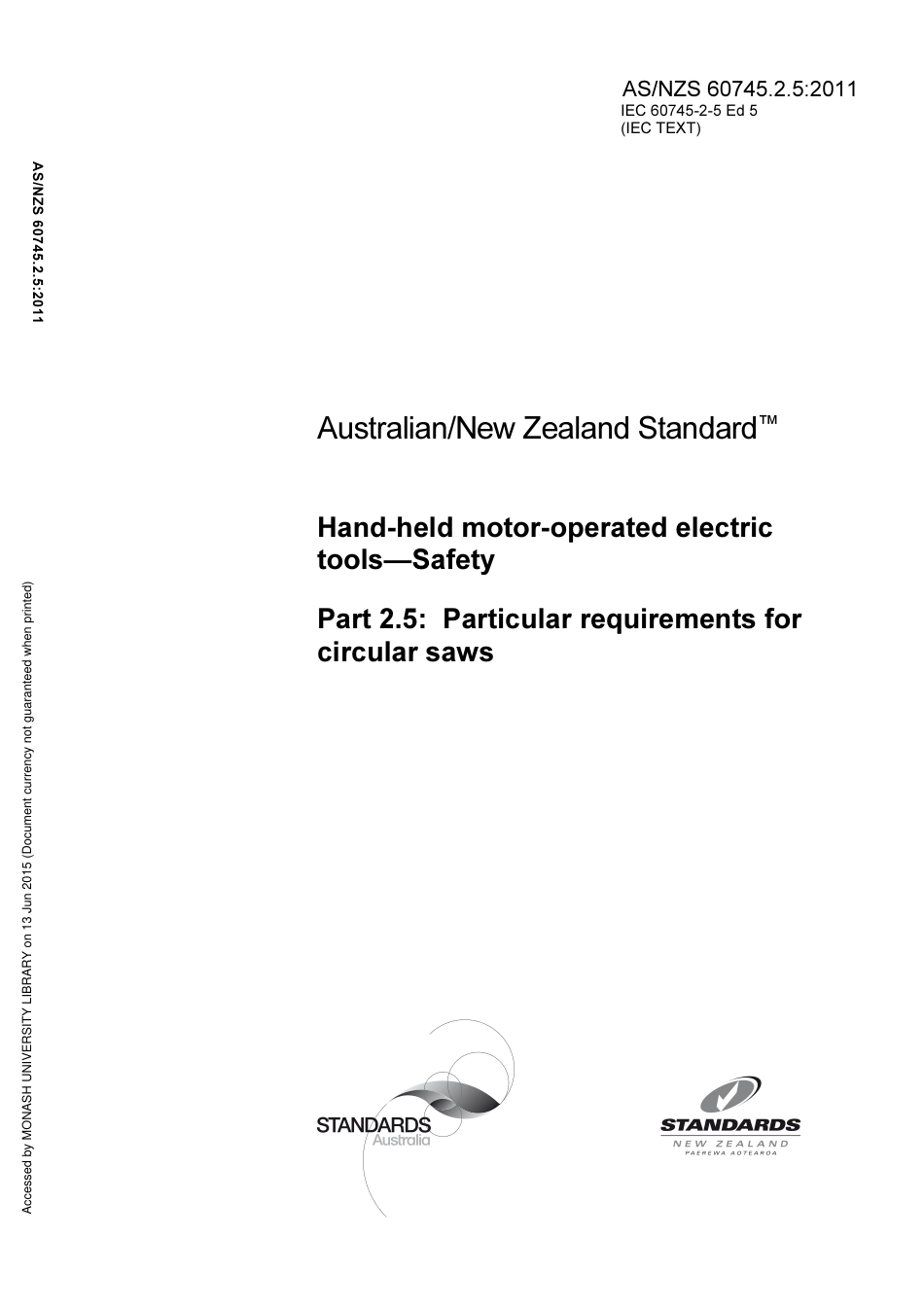 AS NZS 60745.2.5-2011.pdf_第1页