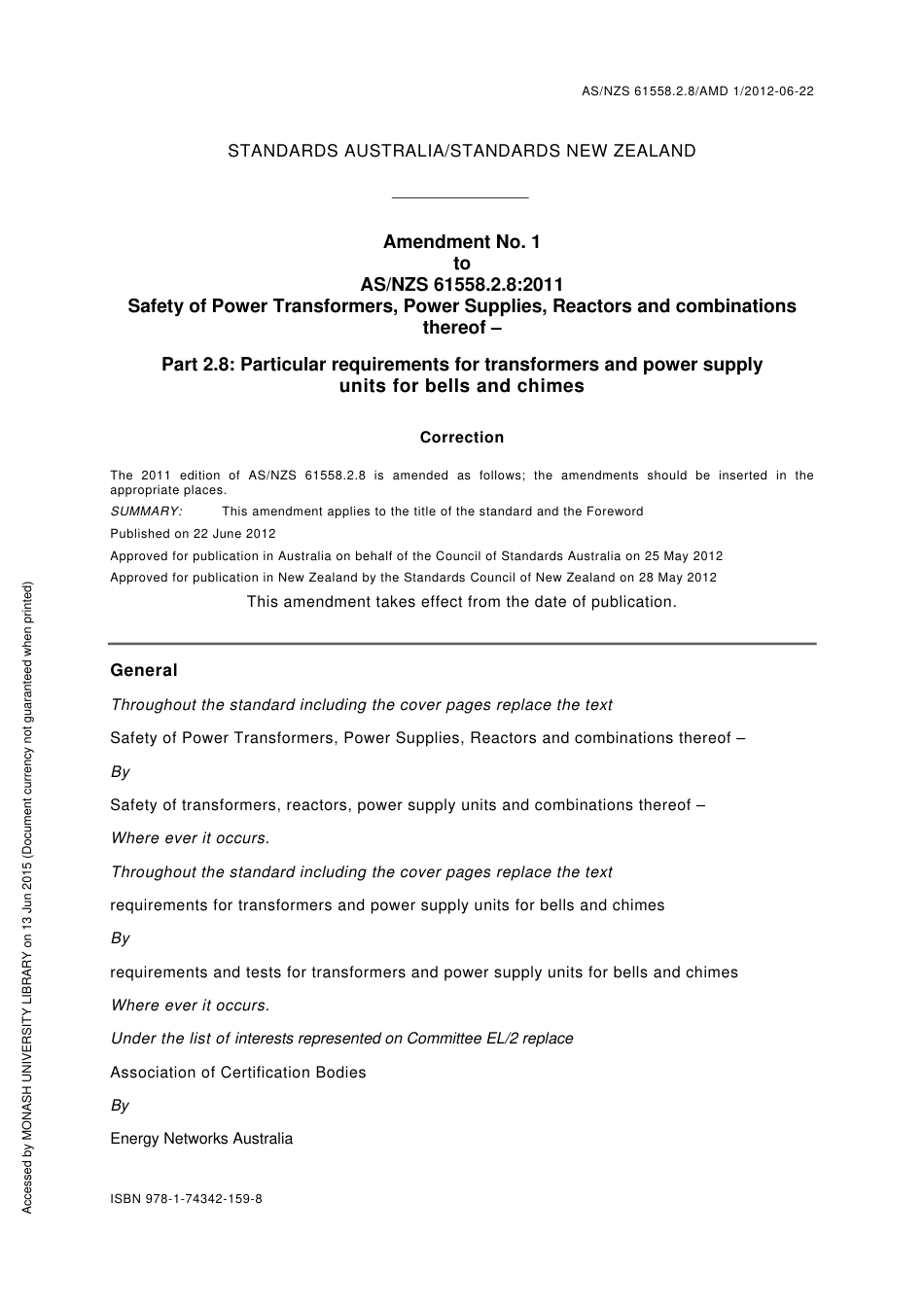 AS NZS 61558.2.8-2011 amd1-2012.pdf_第1页