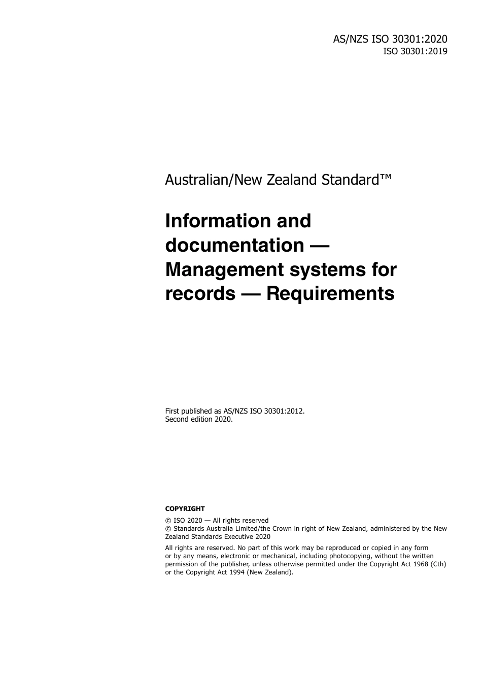AS NZS ISO 30301-2020.pdf_第3页