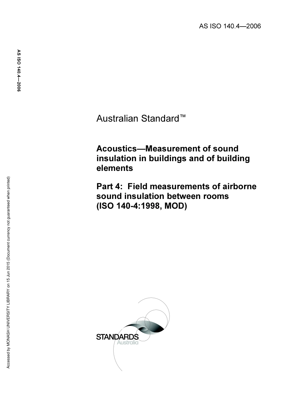 AS ISO 140.4-2006.pdf_第1页