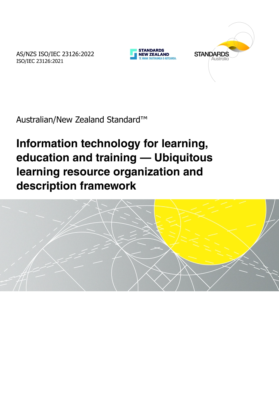 AS NZS ISO IEC 23126-2022.pdf_第1页