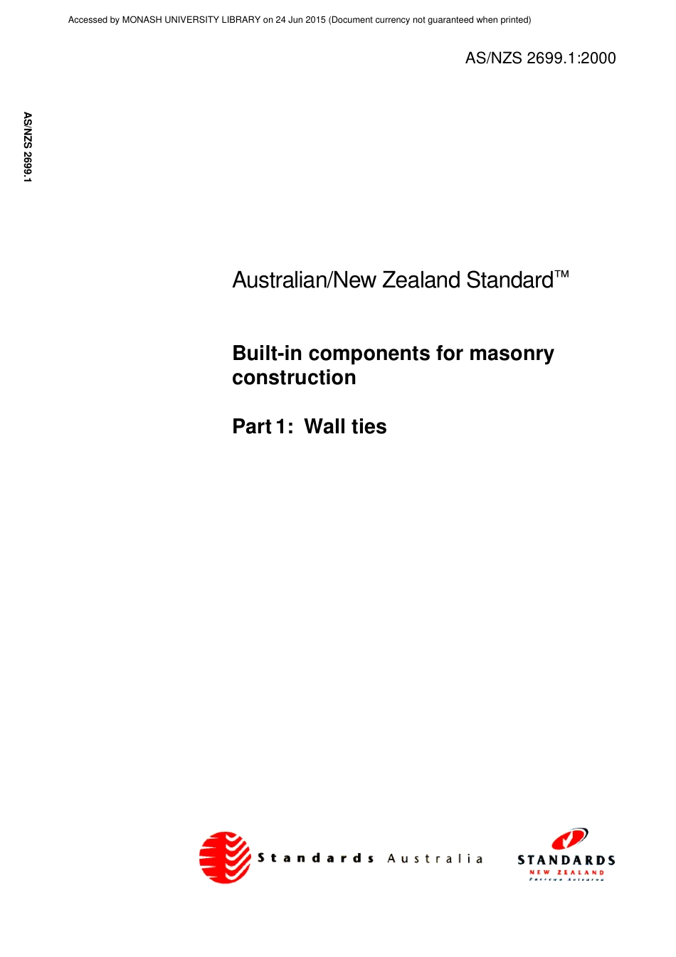 AS NZS 2699.1-2000.pdf_第1页