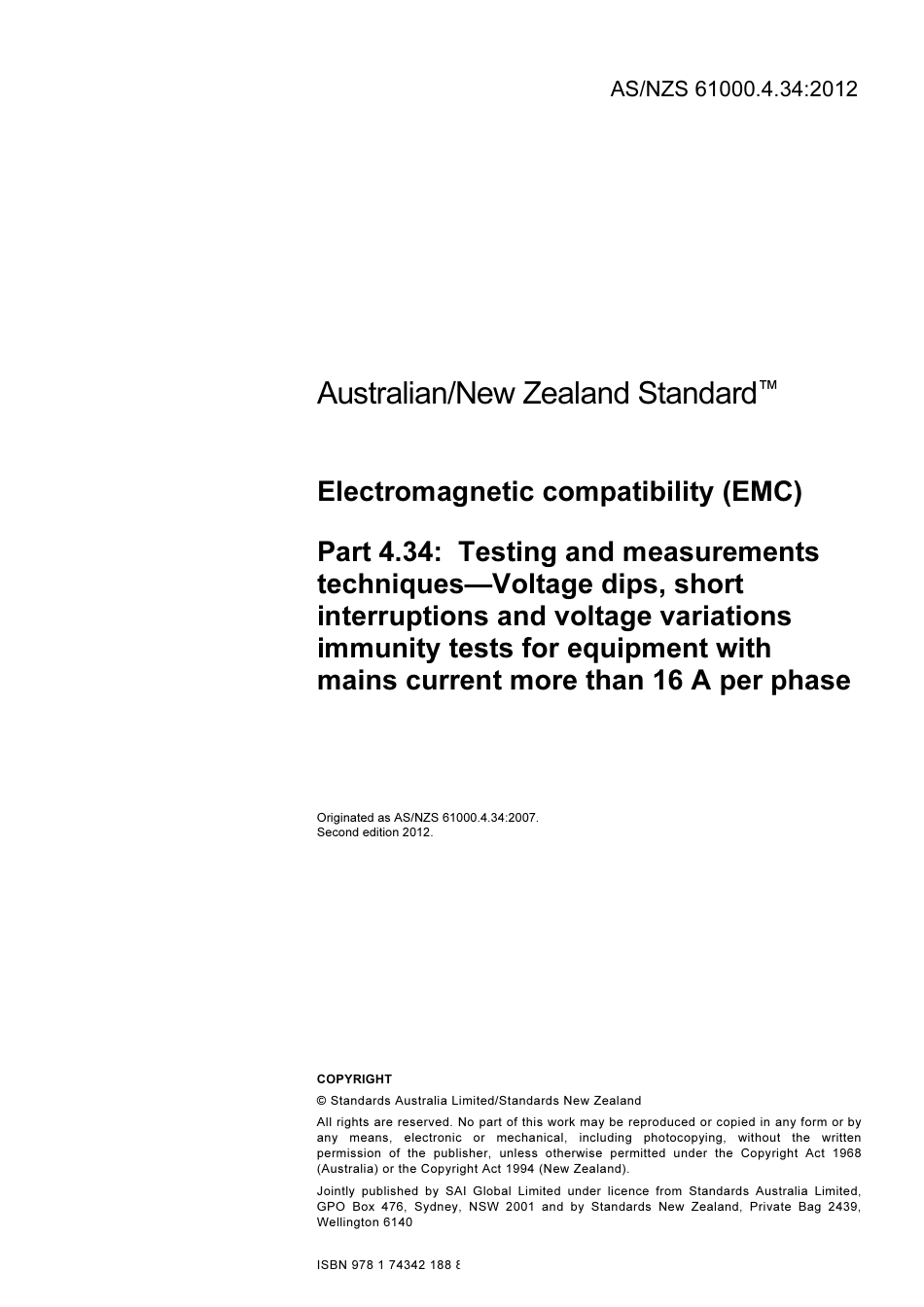 AS NZS 61000.4.34-2012.pdf_第3页