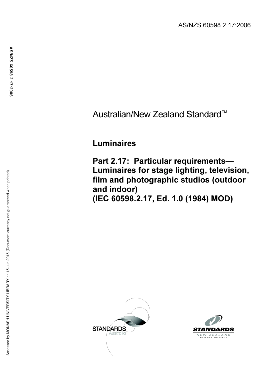 AS NZS 60598.2.17-2006.pdf_第1页
