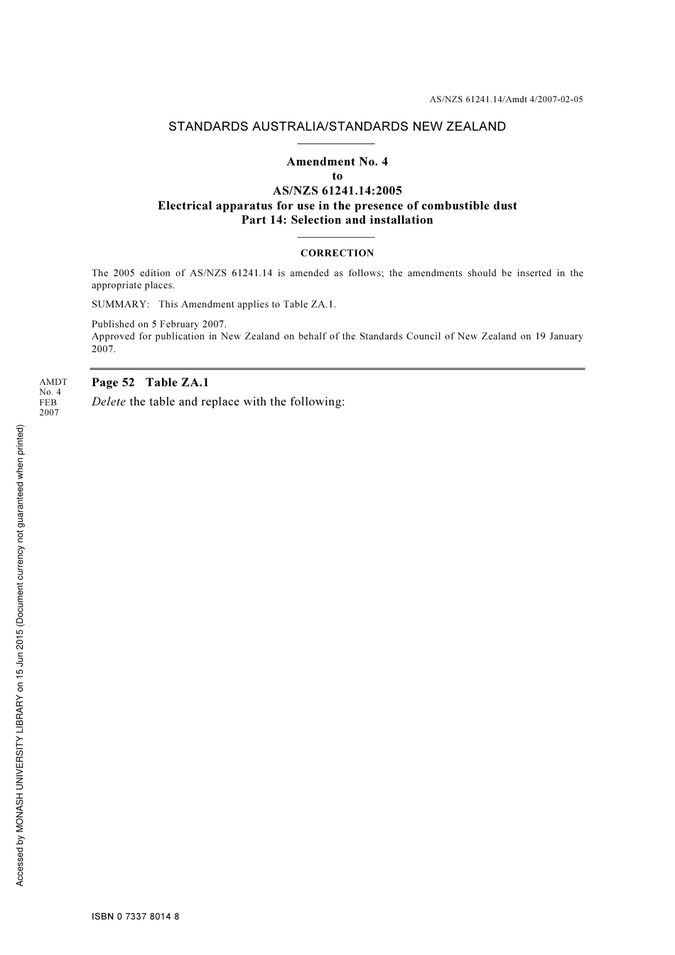 AS NZS 61241.14-2005 amd4-2007.pdf_第1页