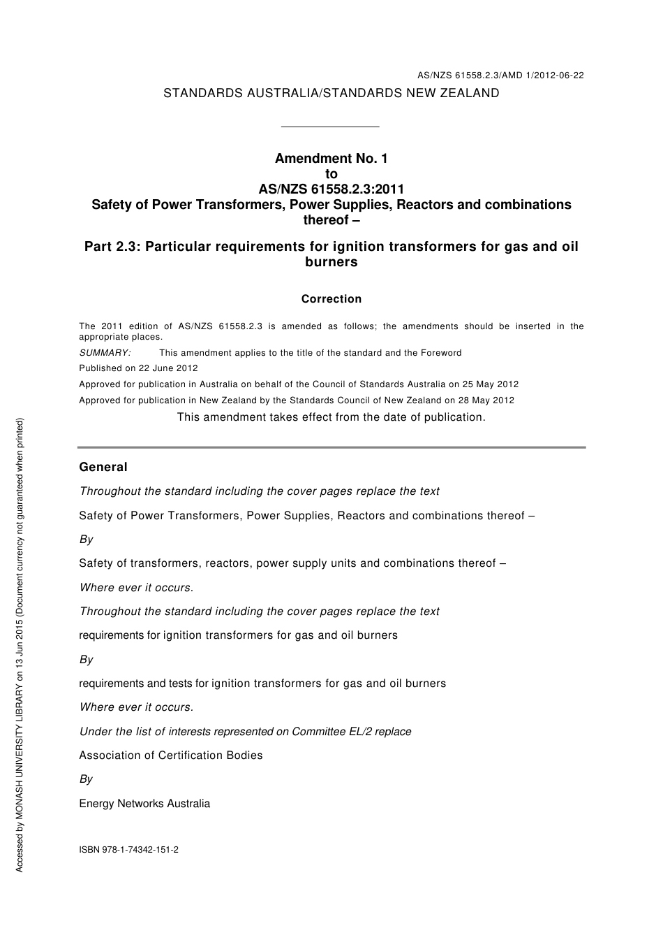 AS NZS 61558.2.3-2011 amd1-2012.pdf_第1页