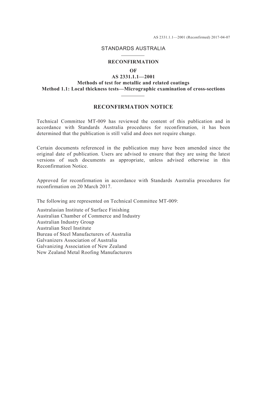 AS 2331.1.1-2001 (2017).pdf_第1页