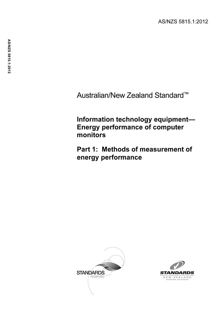 AS NZS 5815.1-2012.pdf_第1页