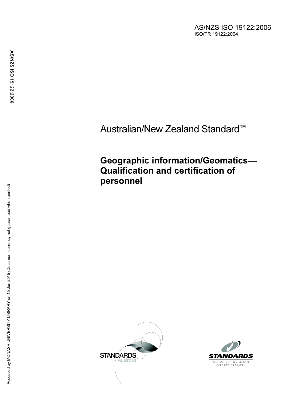 AS NZS ISO 19122-2006.pdf_第1页