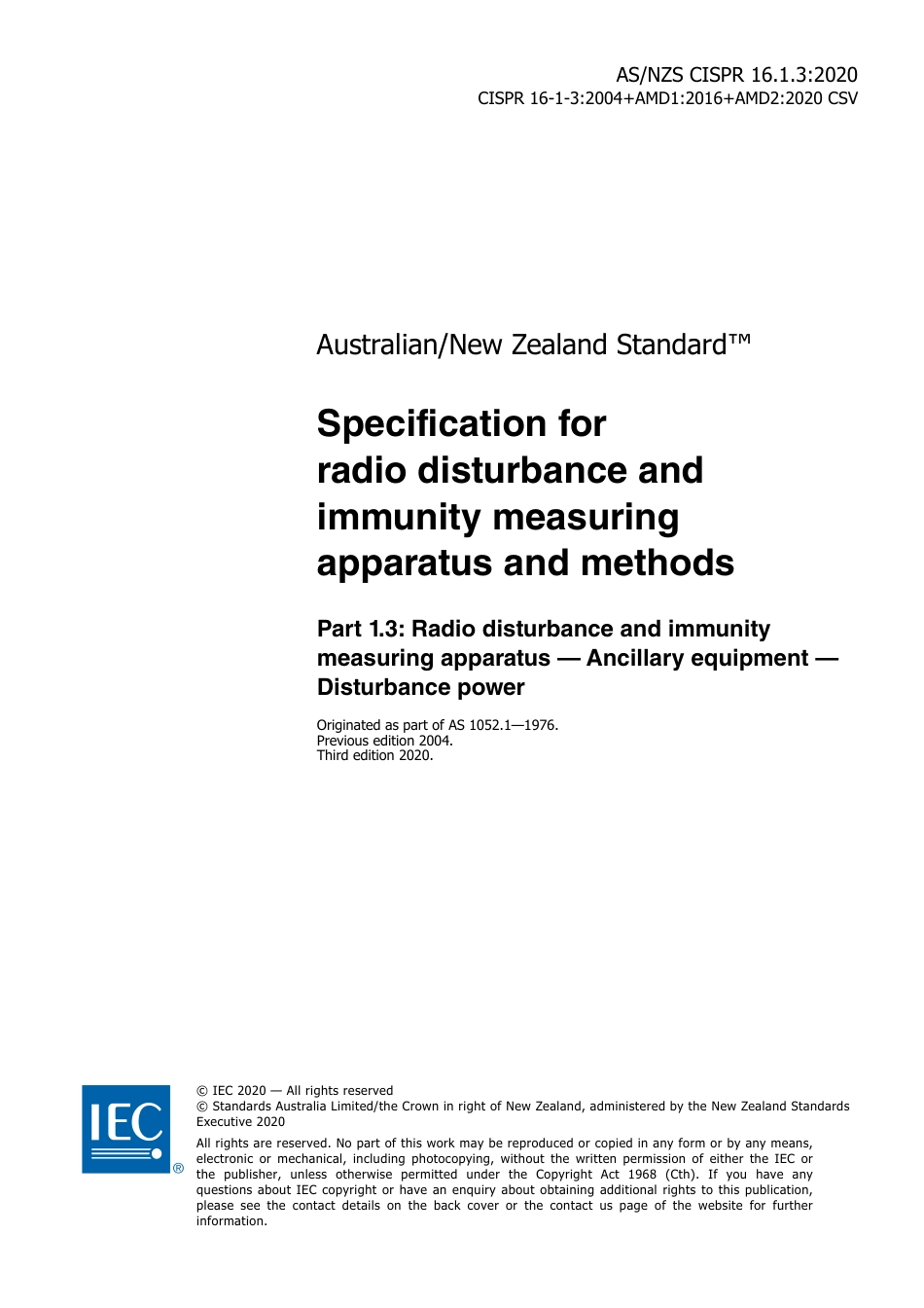 AS NZS CISPR 16.1.3-2020.pdf_第3页