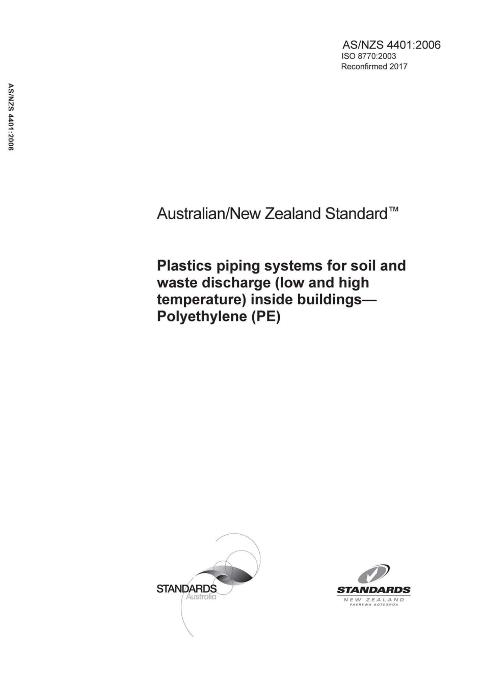 AS NZS 4401-2006 (2017) scan.pdf_第1页