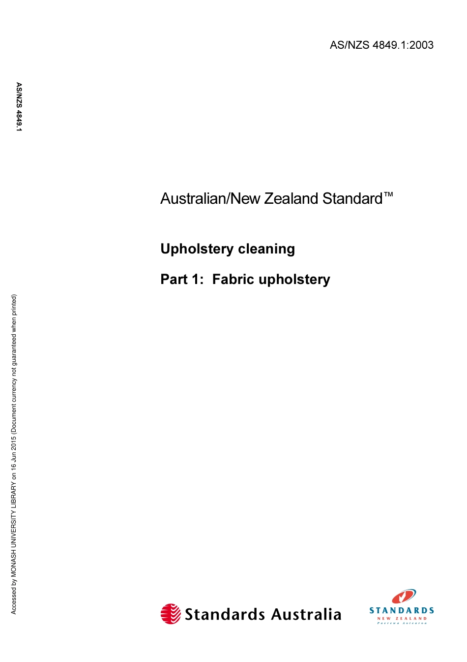 AS NZS 4849.1-2003.pdf_第1页