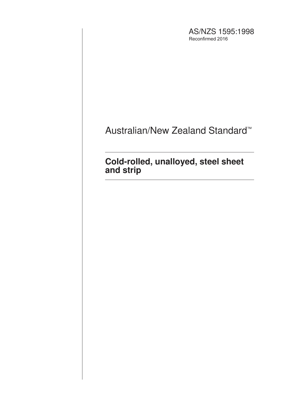 AS NZS 1595-1998 (2016).pdf_第1页