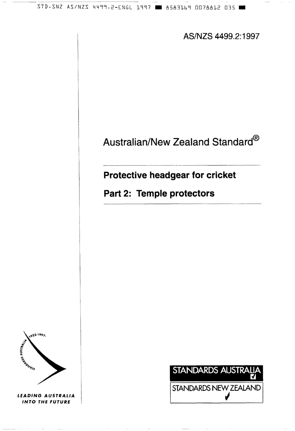 AS NZS 4499.2-1997 scan.pdf_第1页