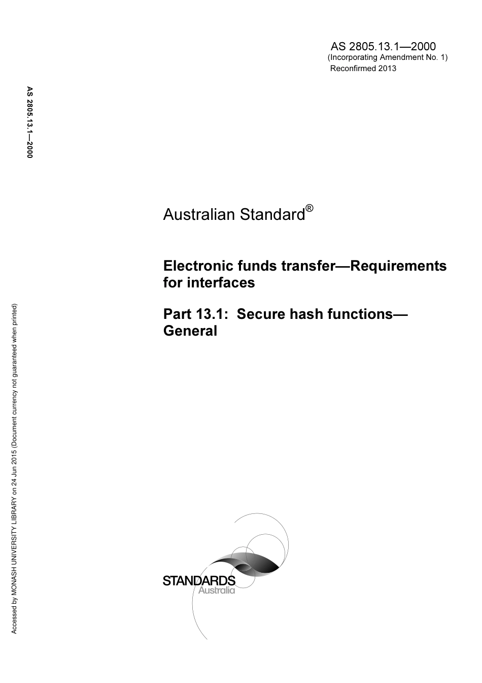 AS 2805.13.1-2000 (2013).pdf_第1页