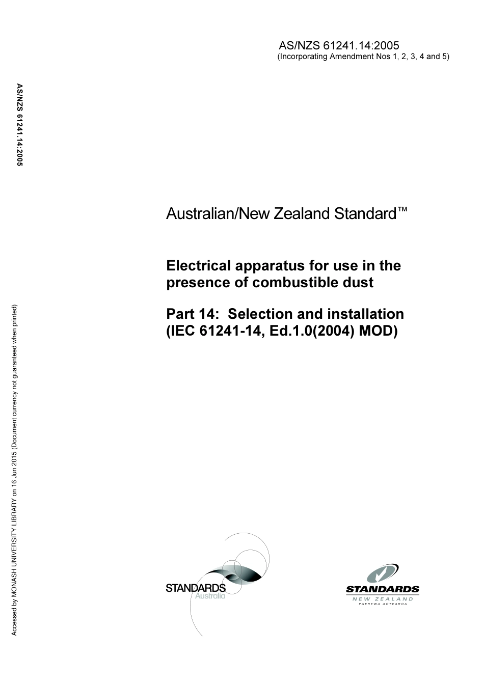 AS NZS 61241.14-2005 (2007).pdf_第1页