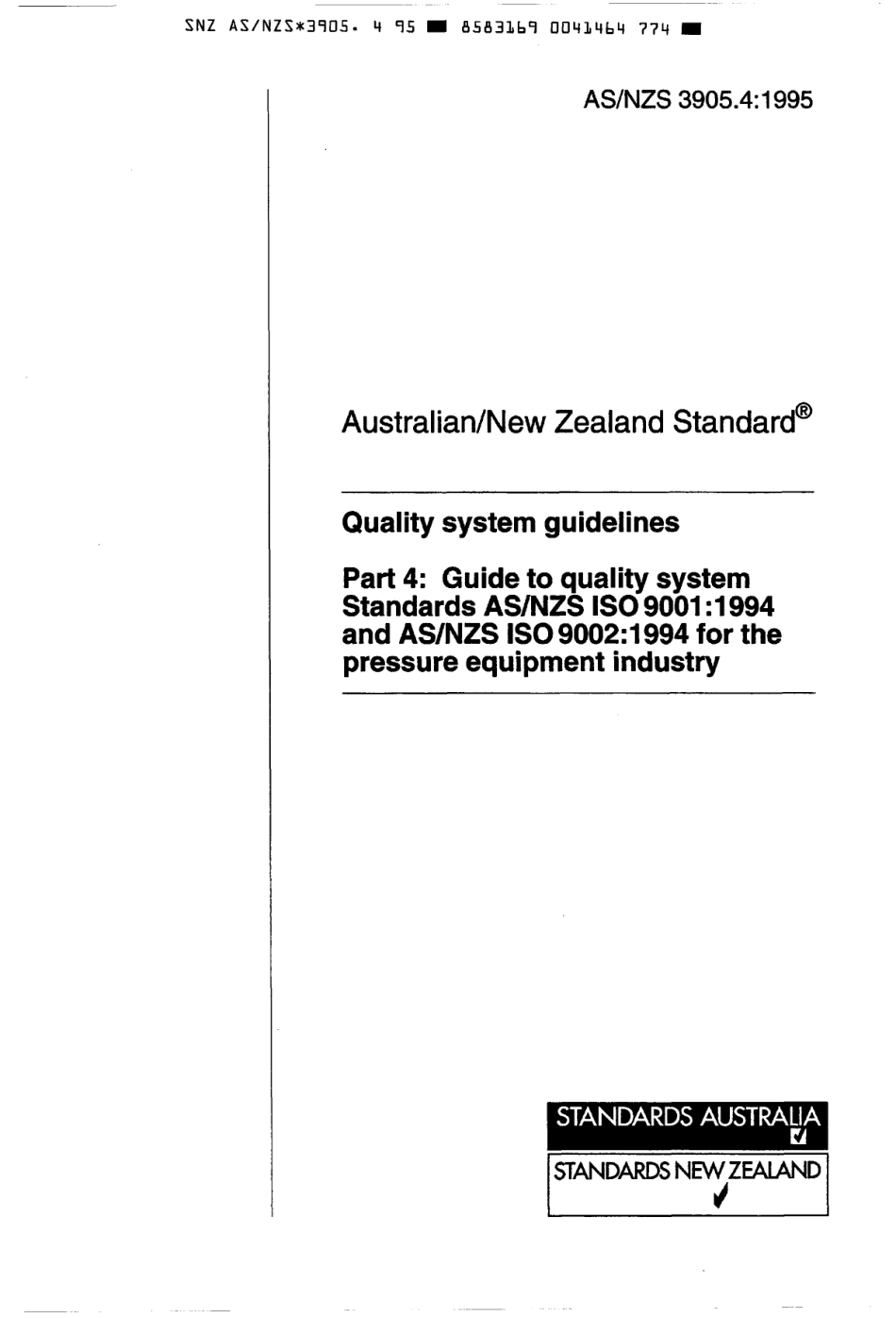 AS NZS 3905.4-1995 scan.pdf_第1页