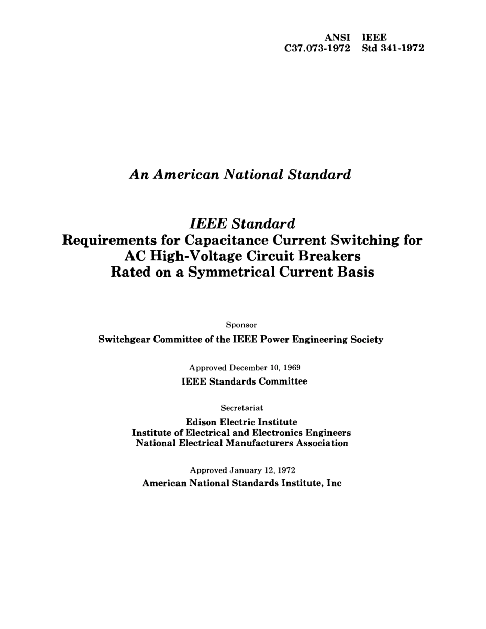 ANSI C37.073-1972 (IEEE Std 341-1972) scan.pdf_第2页