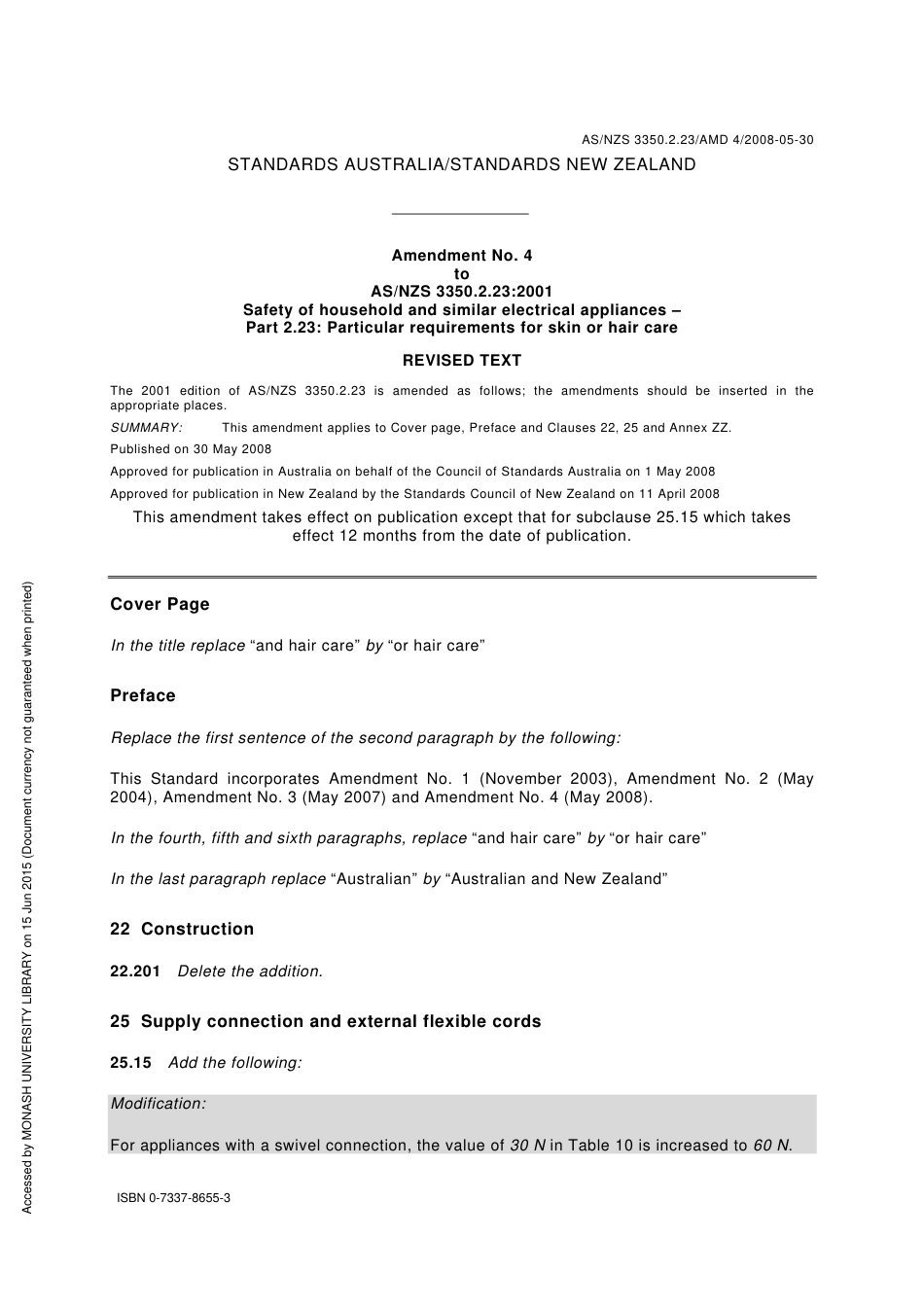 AS NZS 3350.2.23-2001 amd4-2008.pdf_第1页