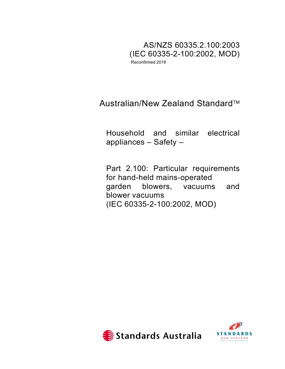 AS NZS 60335.2.100-2003 (2016).pdf_第1页