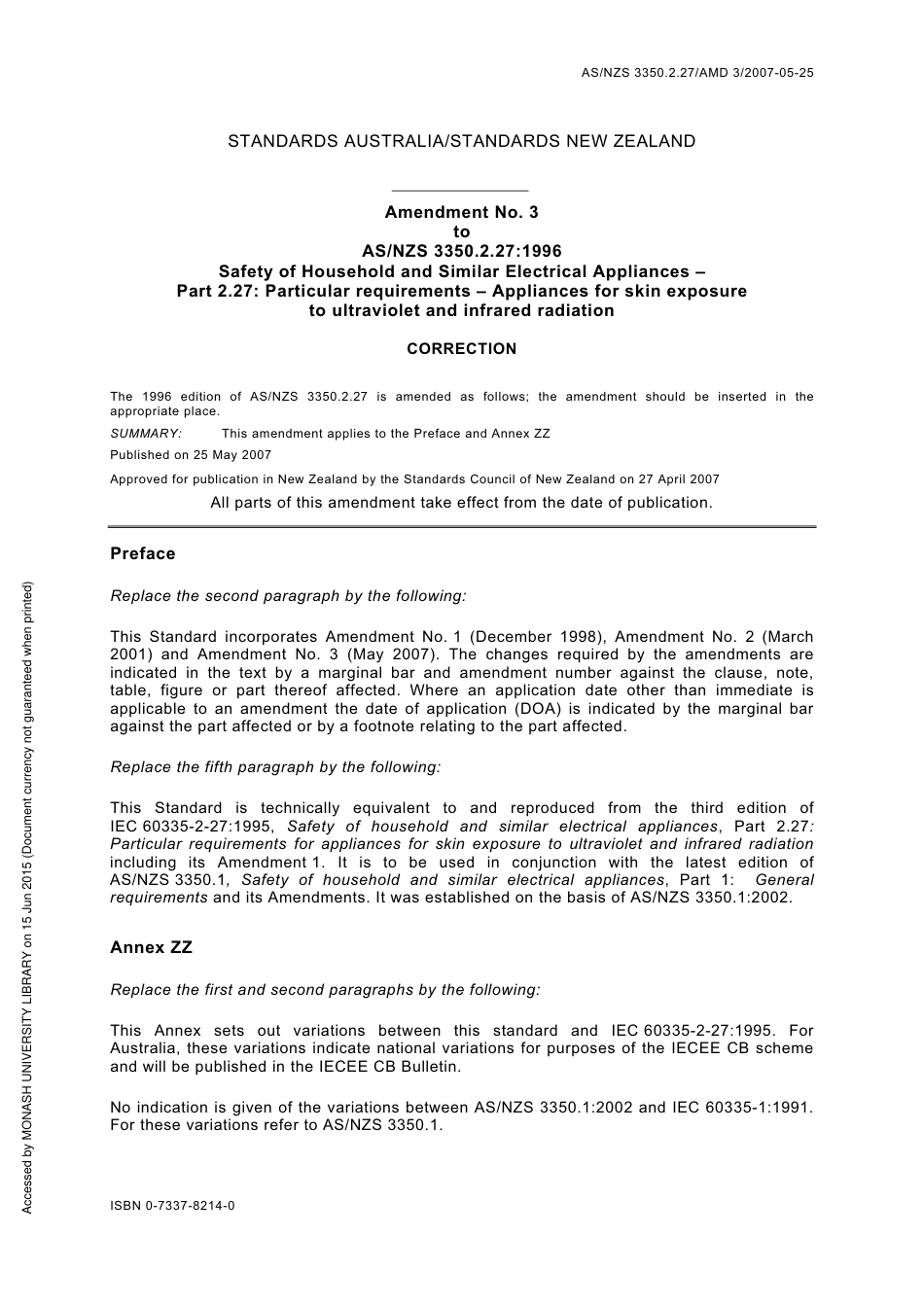 AS NZS 3350.2.27-1996 amd3-2007.pdf_第1页