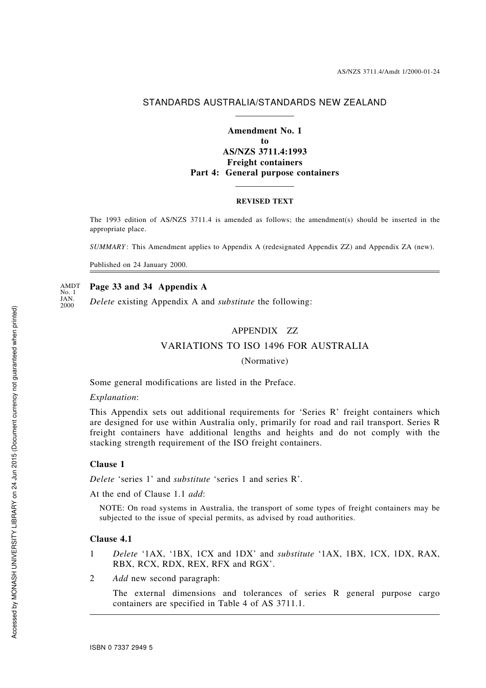 AS NZS 3711.4-1993 amd1-2000.pdf_第1页