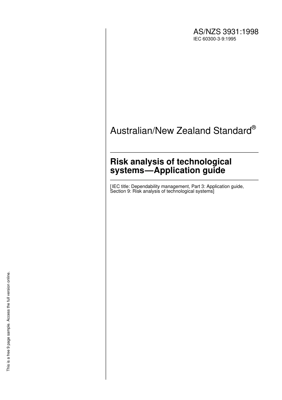 AS NZS 3931-1998.pdf_第1页