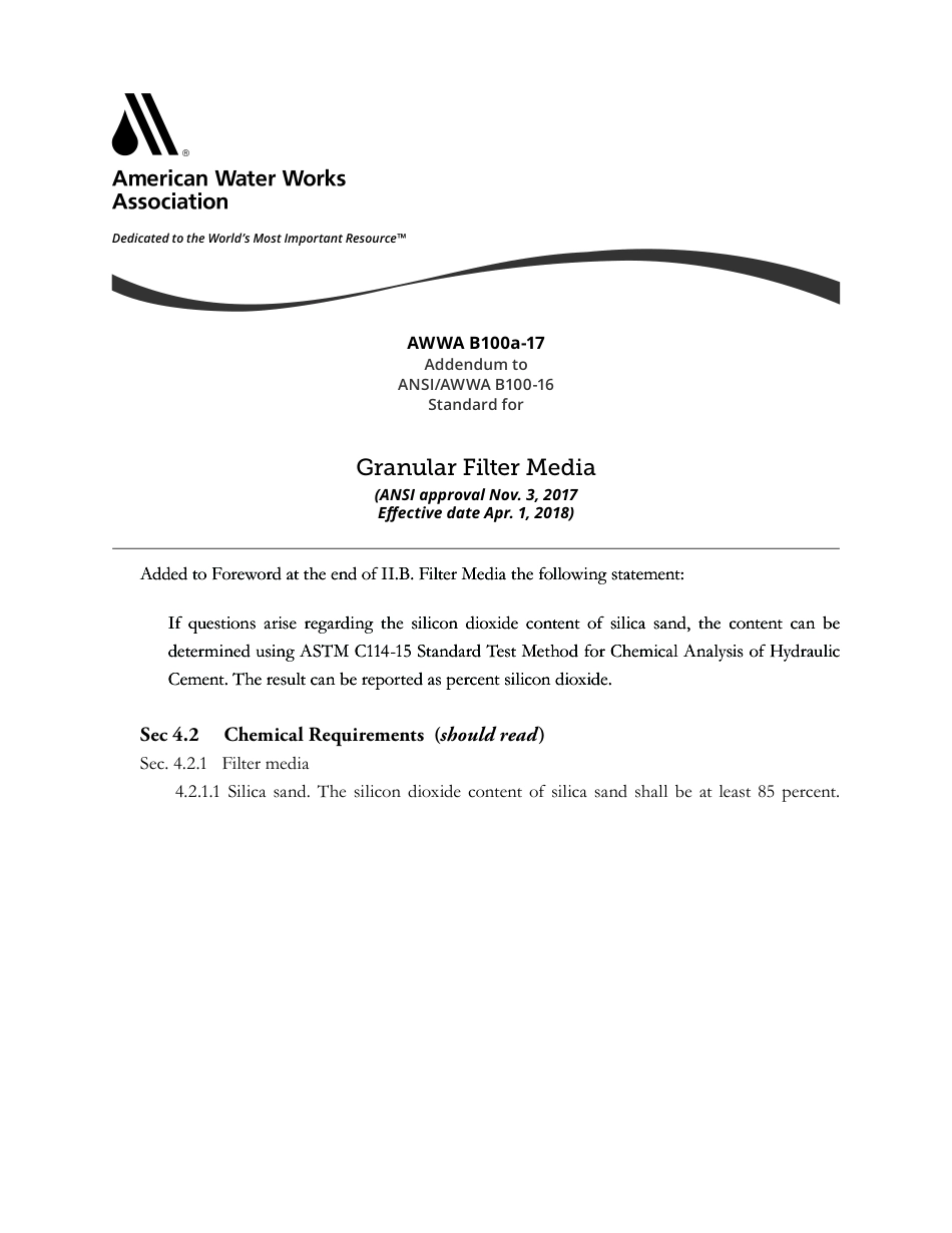 ANSI AWWA B100-16 add 2017 (AWWA B100a-16).pdf_第1页