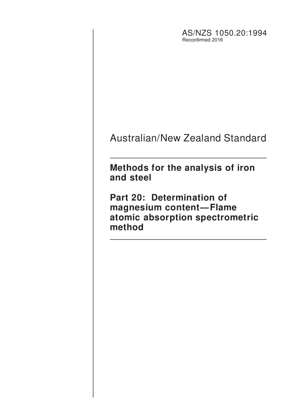 AS NZS 1050.20-1994 (2016).pdf_第1页