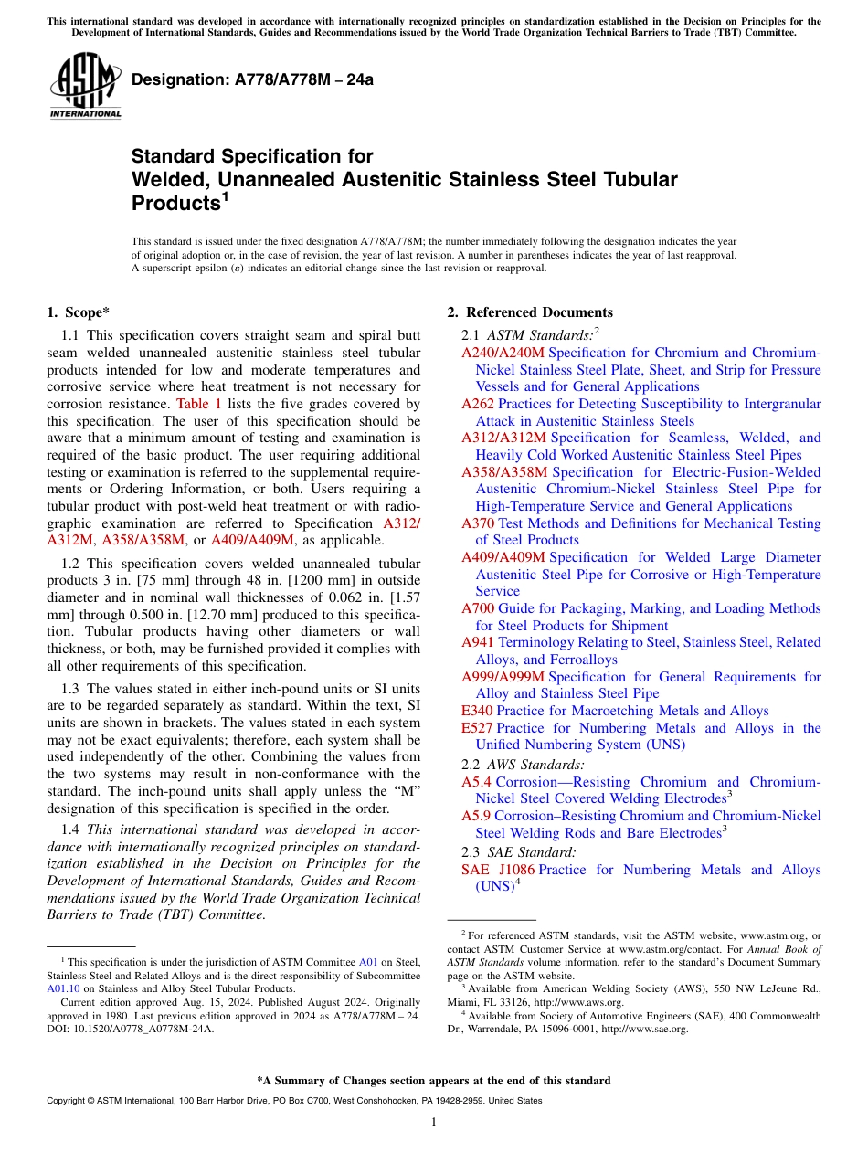 ASTM A778 - A 778M - 24a.pdf_第1页
