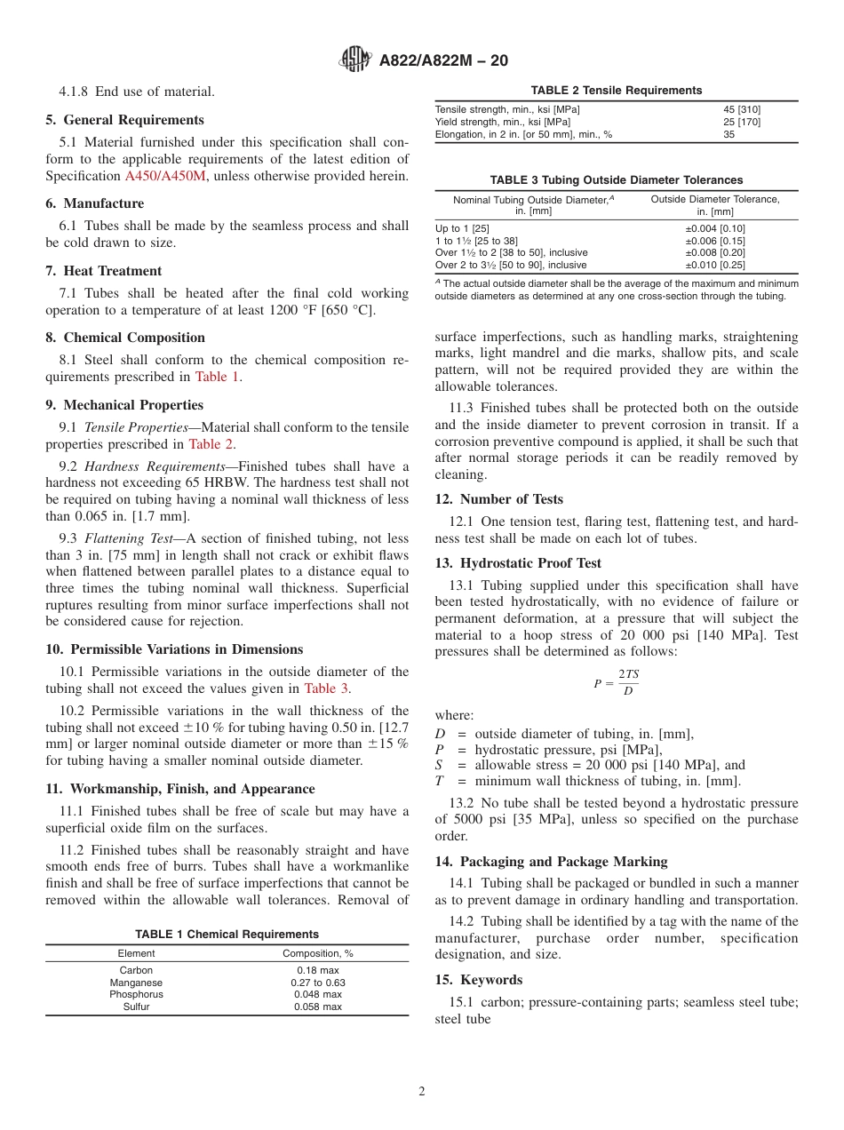 ASTM A822 - A 822M - 20.pdf_第2页