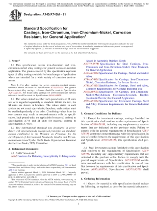 ASTM A743 - A 743M - 21.pdf