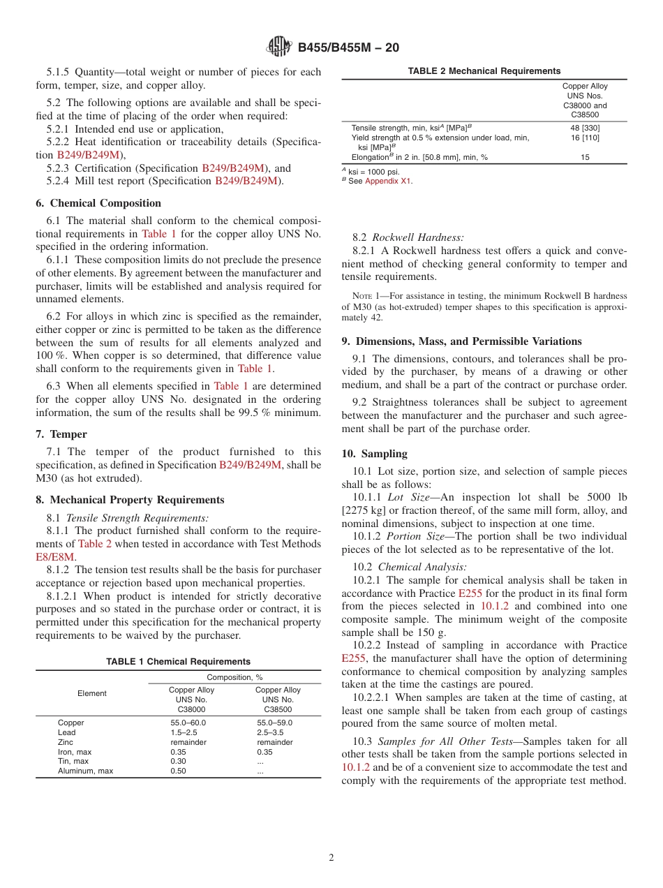 ASTM B455 - B 455M - 20.pdf_第2页
