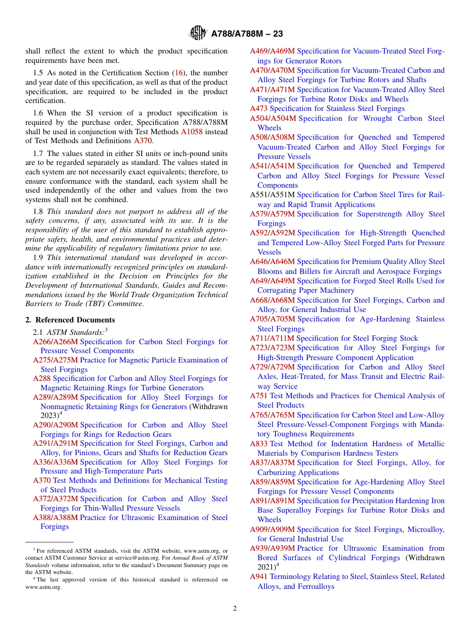 ASTM A788 - A 788M - 23.pdf_第2页