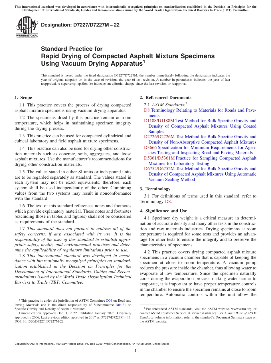 ASTM D7227 - D 7227M - 22.pdf_第1页