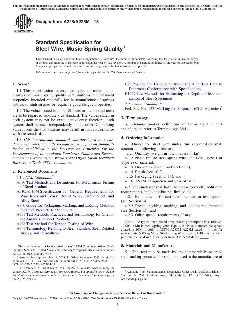 ASTM A228 - A 228M - 18.pdf_第1页