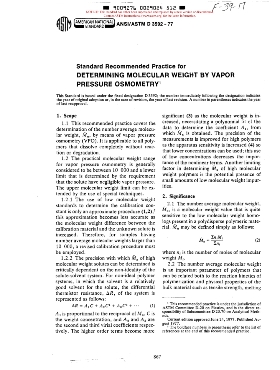 ASTM D3592 - 77 scan.pdf_第1页