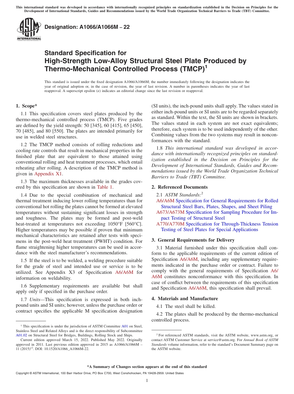 ASTM A1066 - A 1066M - 22.pdf_第1页