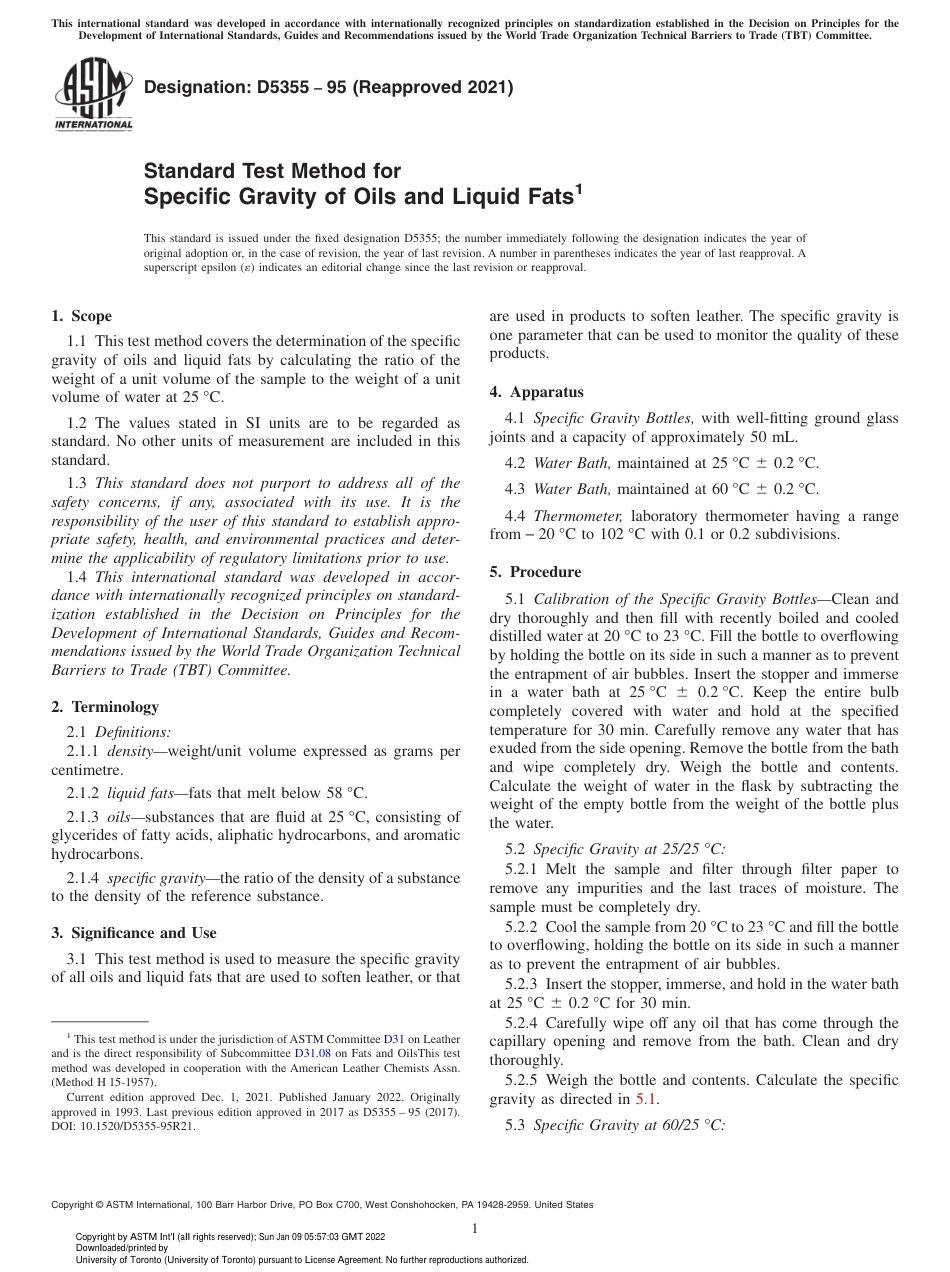 ASTM D5355 - 95 (2021).pdf_第1页