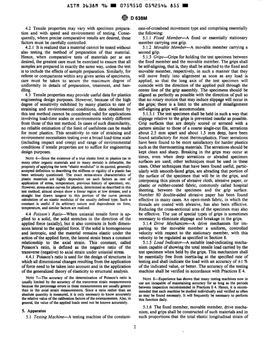 ASTM D638M - 96 scan.pdf_第2页