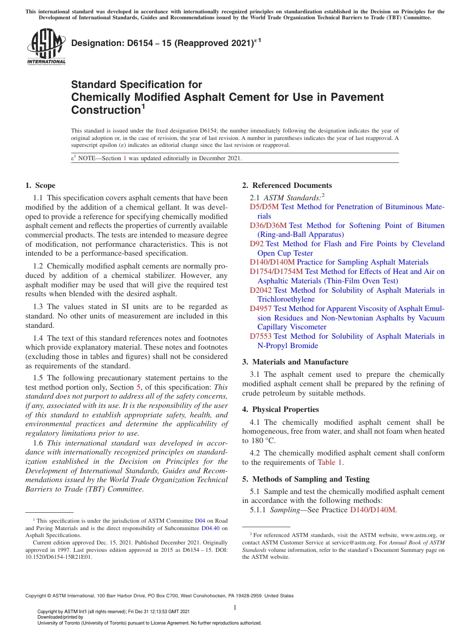 ASTM D6154 - 15 (2021)e1.pdf_第1页