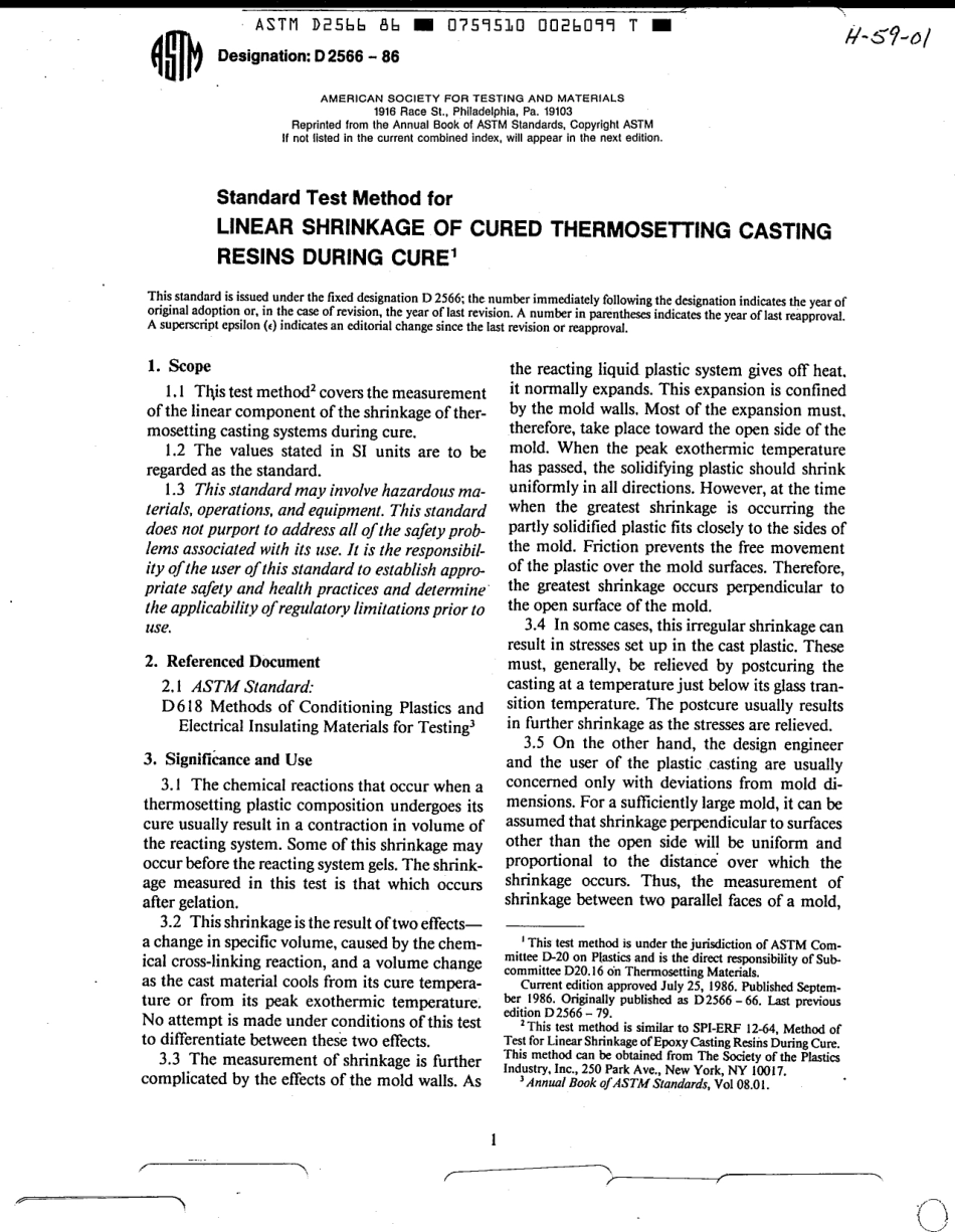 ASTM D2566 - 86 scan.pdf_第1页