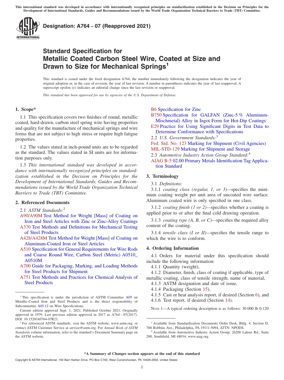 ASTM A764 - 07 (2021).pdf_第1页