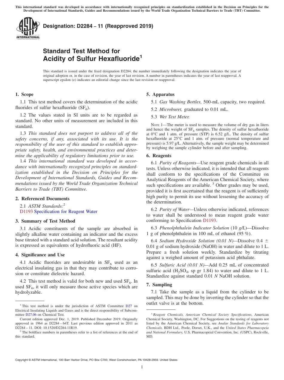 ASTM D2284 - 11 (2019).pdf_第1页