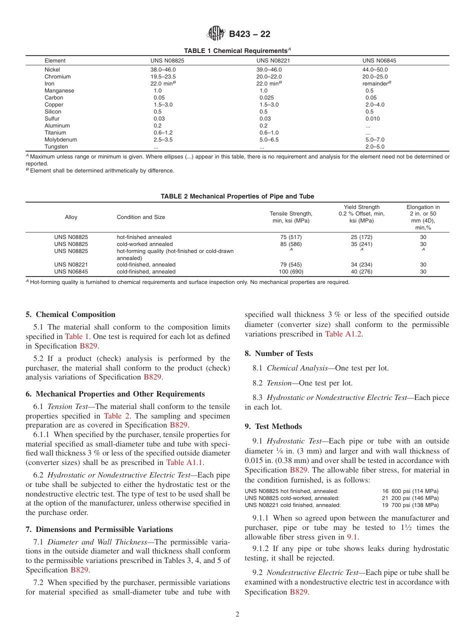 ASTM B423 - 22.pdf_第2页