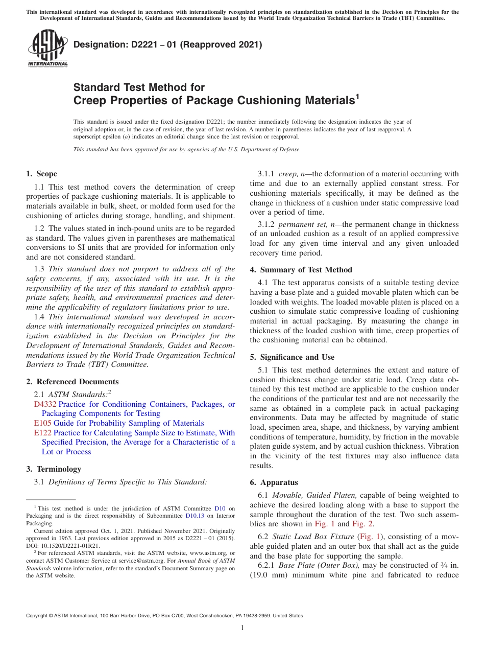 ASTM D2221 - 01 (2021).pdf_第1页
