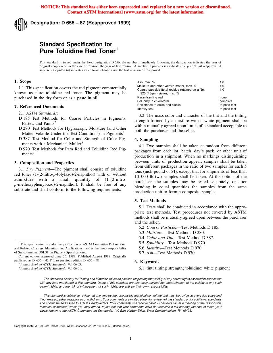ASTM D656 - 87 (1999).pdf_第1页