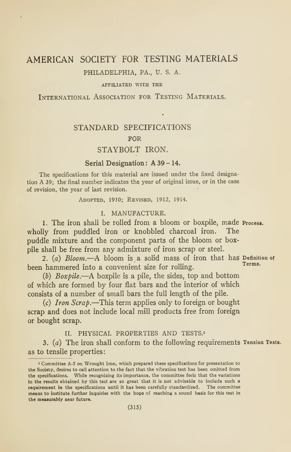 ASTM A39 - 14 scan.pdf_第1页