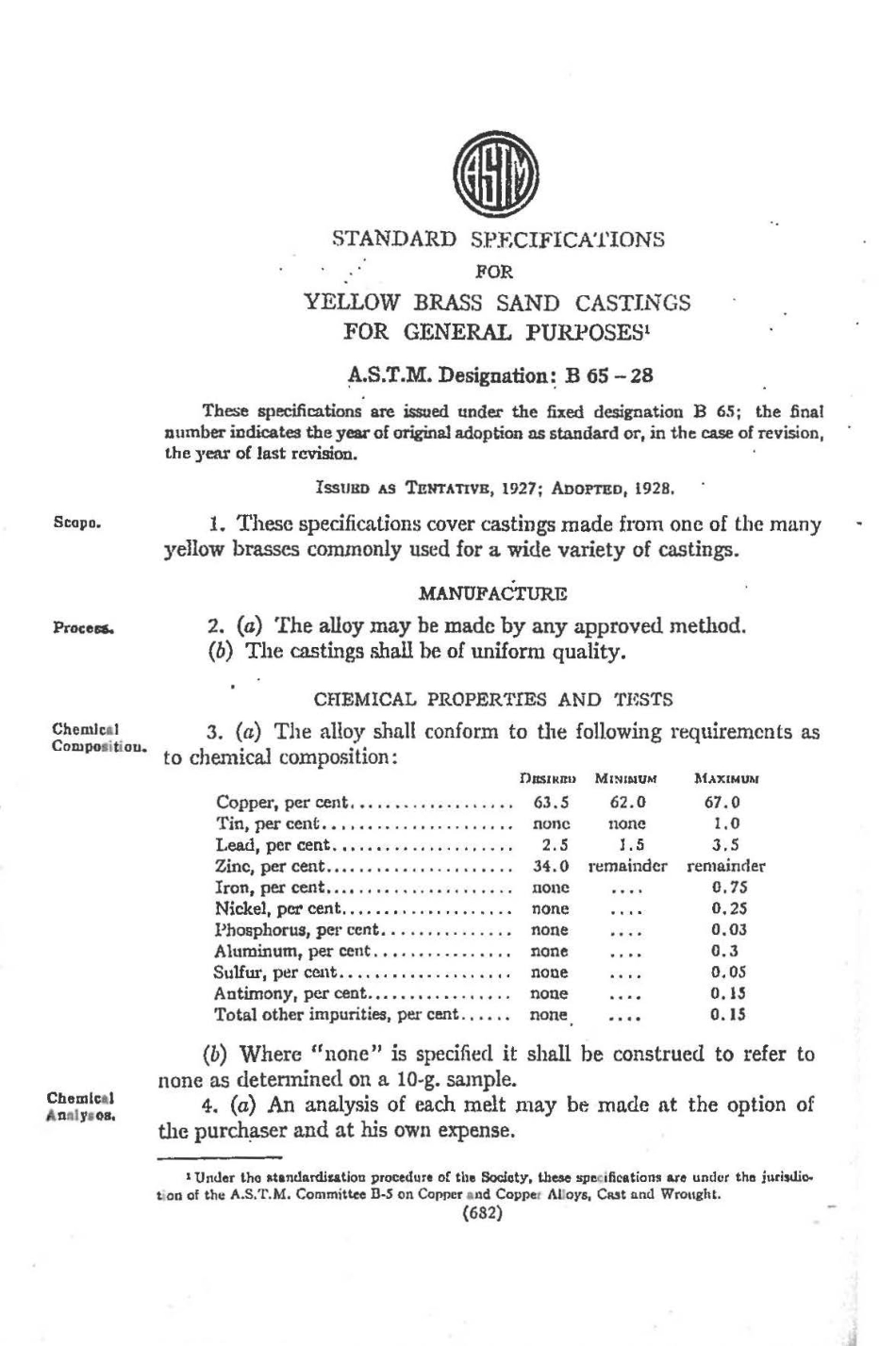 ASTM B65 - 28 scan.pdf_第1页